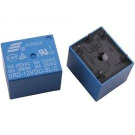 Relé 12V Songle SRD-12VDC-SL-C
